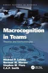 9781138076358-113807635X-Macrocognition in Teams: Theories and Methodologies (Human Factors in Defence)