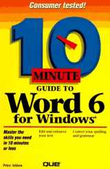 9781567613452-1567613454-10 Minute Guide to Word for Windows 6