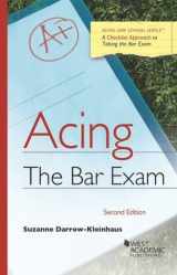 9781634608060-1634608062-Acing the Bar Exam (Acing Series)