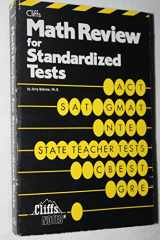 9780822020332-0822020335-Math Review For Standardized Tests (Cliffs Test Prep)