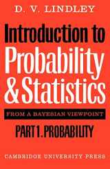 9780521298674-0521298679-Introduction to Probability and Statistics from a Bayesian Viewpoint, Part 1, Probability