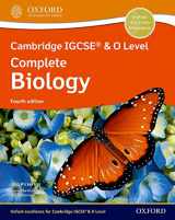 9781382005760-1382005768-NEW Cambridge IGCSE & O Level Complete Biology: Student Book (Fourth Edition)