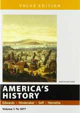 9781319060565-1319060560-America’s History, Value Edition, Volume 1