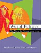 9780534604080-0534604080-World Politics: The Menu for Choice (with InfoTrac) (Available Titles CengageNOW)