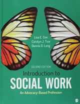 9781544330297-1544330294-BUNDLE: Cox: Introduction to Social Work: An Advocacy-Based Profession, 2e ( Hardcover) + Bird: SAGE Guide to Social Work Careers: Your Journey to Advocacy