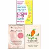 9789123964307-9123964308-Expecting Better, Ina May's Guide to Childbirth, Baby Food Matters 3 Books Collection Set