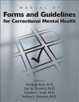 9781585623617-158562361X-Manual of Forms, and Guidelines for Correctional Mental Health