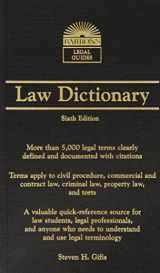 9780764143571-0764143573-Barron's Law Dictionary: Mass Market Edition (Barron's Legal Guides)