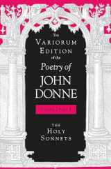 9780253347015-0253347017-The Variorum Edition of the Poetry of John Donne, Volume 7.1: The Holy Sonnets