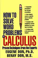9780071386807-0071386807-How to Solve Word Problems in Calculus