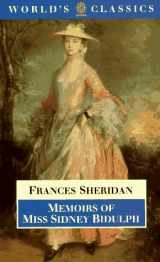 9780192823083-0192823086-Memoirs of Miss Sidney Bidulph (The ^AWorld's Classics)