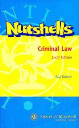 9780421765108-0421765100-Nutshells: Criminal Law (Nutshells)