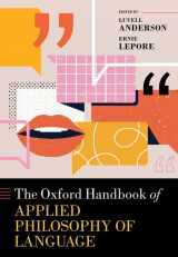 9780192844118-0192844113-The Oxford Handbook of Applied Philosophy of Language (Oxford Handbooks)