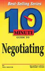 9780028616155-0028616154-10 Minute Guide to Negotiating (10 Minute Guides)