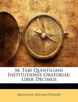 9781145503243-1145503241-M. Fabi Quintiliani Institutionis Oratoriae: Liber Decimus (English and German Edition)