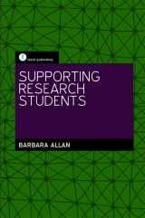 9781856046855-1856046850-Supporting Research Students (Facet Publications (All Titles as Published))