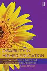 9780335250318-0335250319-Disability in Higher Education