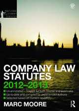 9780415633802-041563380X-Company Law Statutes 2012-2013 (Routledge Student Statutes)