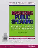 9780205862122-0205862128-Mastering Public Speaking, Books a la Carte Plus NEW MyCommunicationLab with eText -- Access Card Package (8th Edition)