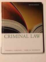 9780534624569-0534624561-Criminal Law (Available Titles CengageNOW)