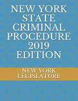 9781099365805-1099365805-NEW YORK STATE CRIMINAL PROCEDURE 2019 EDITION