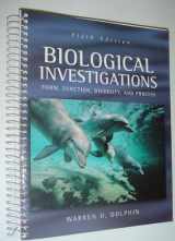 9780697360496-0697360490-Biological Investigations (Dolphin): Form, Function, Diversity and Process