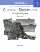 9781424003525-1424003520-Grammar Dimensions 1: Workbook