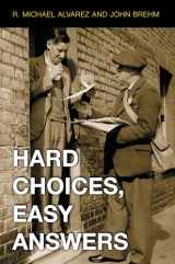 9780691096353-069109635X-Hard Choices, Easy Answers: Values, Information, and American Public Opinion