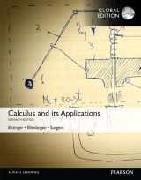 9781292100241-1292100249-Calculus And Its Applications, Global Edition