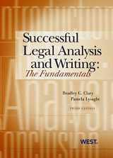 9780314908049-0314908048-Successful Legal Analysis and Writing: The Fundamentals, 3d (Coursebook)