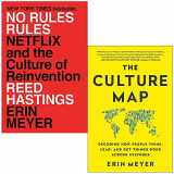 9789124072315-9124072311-No Rules Rules Netflix and the Culture of Reinvention By Reed Hastings & Culture Map By Erin Meyer 2 Books Collection Set