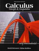 9781465277268-1465277269-Calculus: Concepts AND Computation Preliminary Edition