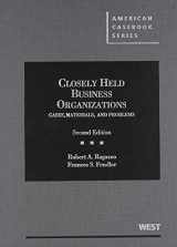 9780314275806-0314275800-Closely Held Business Organizations: Cases, Materials, and Problems 2d (American Casebook Series)