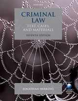 9780198753049-0198753047-Criminal Law: Text, Cases, and Materials