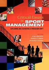 9781934432266-1934432261-Critical Essays in Sport Management: Exploring and Achieving a Paradigm Shift