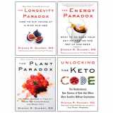 9789123553754-9123553758-Dr. Steven R Gundry 4 Books Collection Set (Unlocking the Keto Code, The Plant Paradox, The Energy Paradox, The Longevity Paradox)