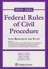 9781454859130-145485913X-Federal Rule Civil Procedure 2015-2016 Statutory Supplement with Resources for Study
