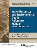 9781591260950-1591260957-PPI Water Resources and Environmental Depth Reference Manual for the Civil PE Exam – A complete Reference Manual for the NCEES PE Civil Exam