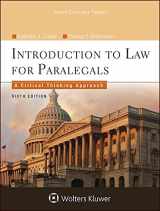 9781454838760-1454838760-Introduction To Law for Paralegals: A Critical Thinking Approach (Aspen College)
