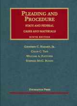 9781587785351-1587785358-Pleading and Procedure: State and Federal Cases and Materials, Ninth Edition