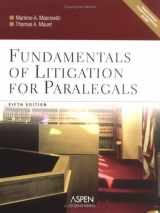 9780735551145-0735551146-Fundamentals of Litigation for Paralegals