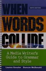 9781305601062-1305601068-Bundle: When Words Collide, 9th + Student Workbook