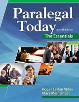 9781305508743-1305508742-Paralegal Today: The Essentials