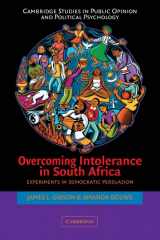 9780521675154-0521675154-Overcoming Intolerance in South Africa: Experiments in Democratic Persuasion (Cambridge Studies in Public Opinion and Political Psychology)