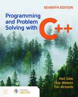 9781284157321-1284157326-Programming and Problem Solving with C++
