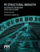 9781591268543-1591268540-PPI PE Structural Breadth Six-Minute Problems with Solutions, 7th Edition – Exam-Like Practice for the NCEES NCEES PE Structural Engineering (SE) Breadth Exam (Ppi Exam Prep)
