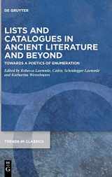 9783110712193-3110712199-Lists and Catalogues in Ancient Literature and Beyond: Towards a Poetics of Enumeration (Trends in Classics - Supplementary Volumes, 107)