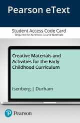 9780133523010-0133523012-Creative Materials and Activities for the Early Childhood Curriculum -- Enhanced Pearson eText