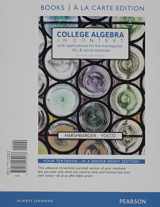 9780134397016-0134397010-College Algebra in Context, Books a la Carte Edition plus MyLab Math with Pearson eText -- 24-Month Access Card Package