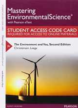 9780134102542-0134102541-Mastering Environmental Science with Pearson eText -- Standalone Access Card -- for The Environment and You (2nd Edition)